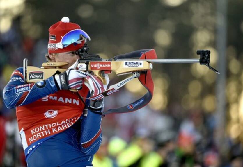 Биатлон. Моравец: "Это была большая битва и удача для меня"