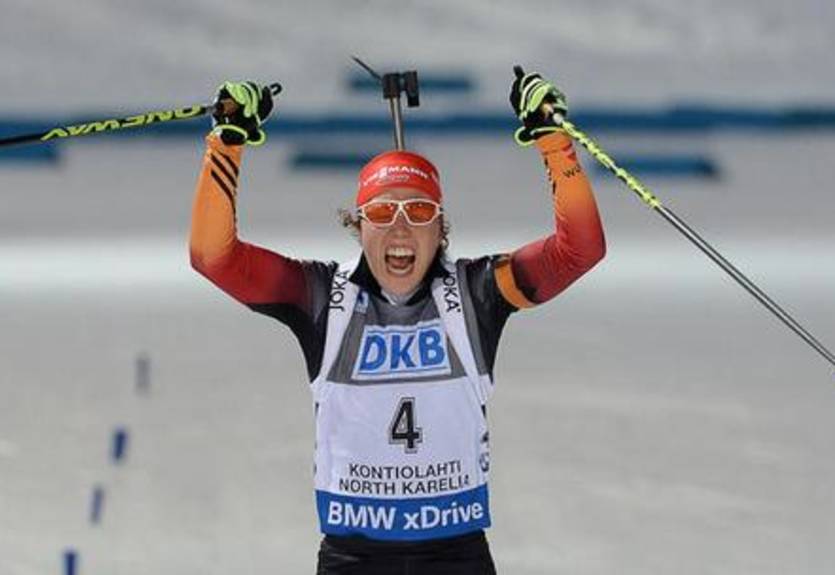 Биатлон. Дальмайер: &quot;Полностью довольна своим вторым местом&quot;