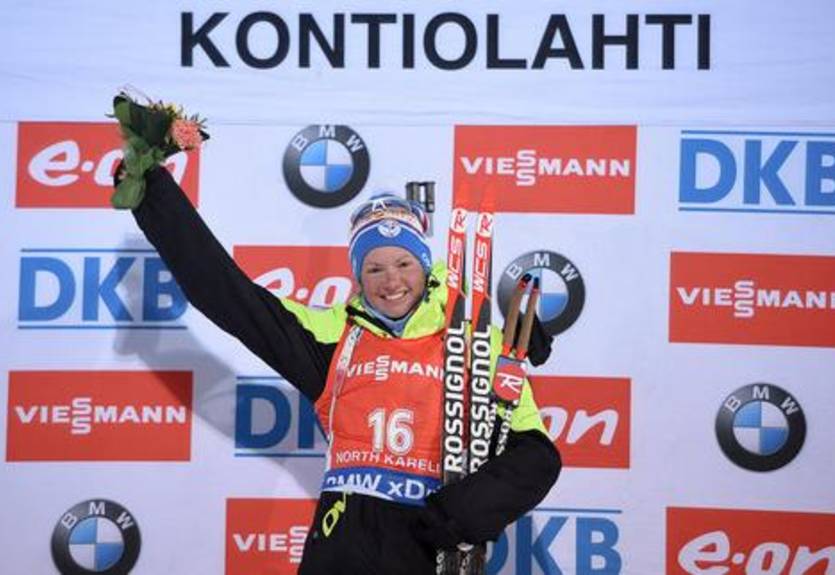 Биатлон. Дорен-Абер: "Думала, что победить будет нереально"