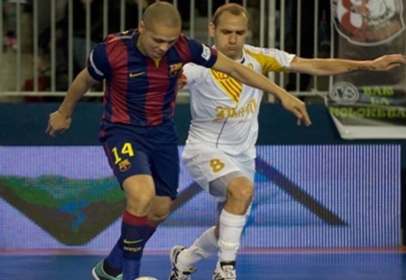 Футзал. Натужные победы Барсы и Мурсии, прогулка Интера + таблица и ВИДЕО