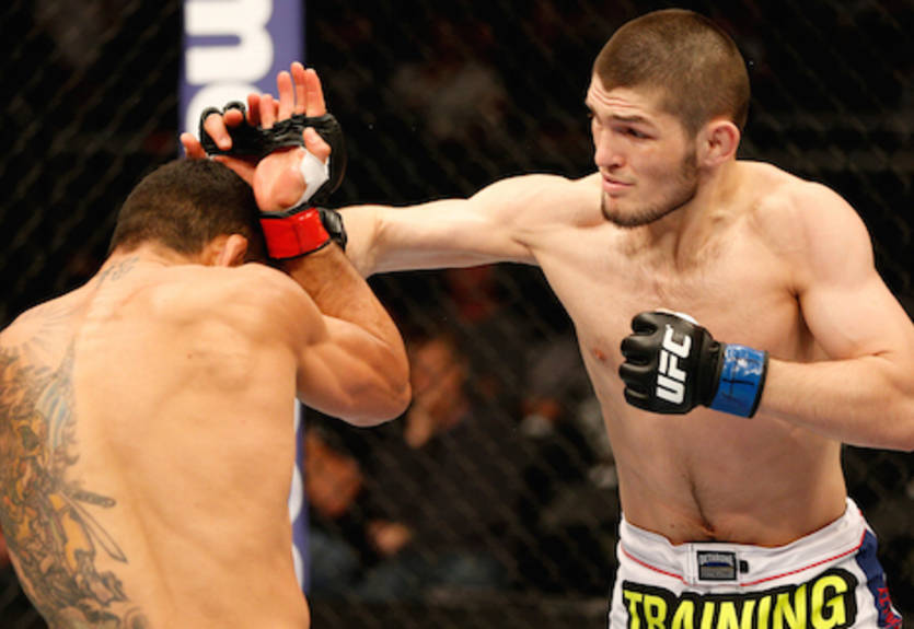 Источник: Хабиб Нурмагомедов — Дональд Серроне на UFC 187