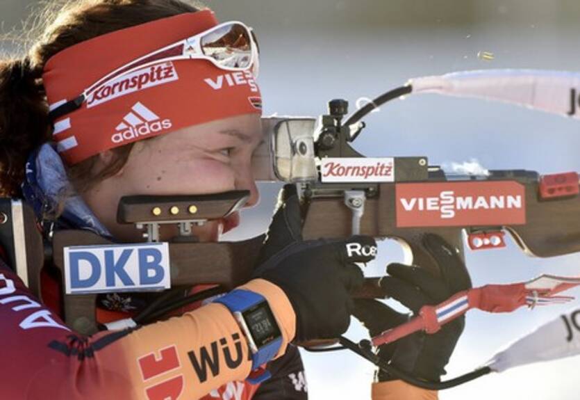 Биатлон. Дебютная победа Дальмайер