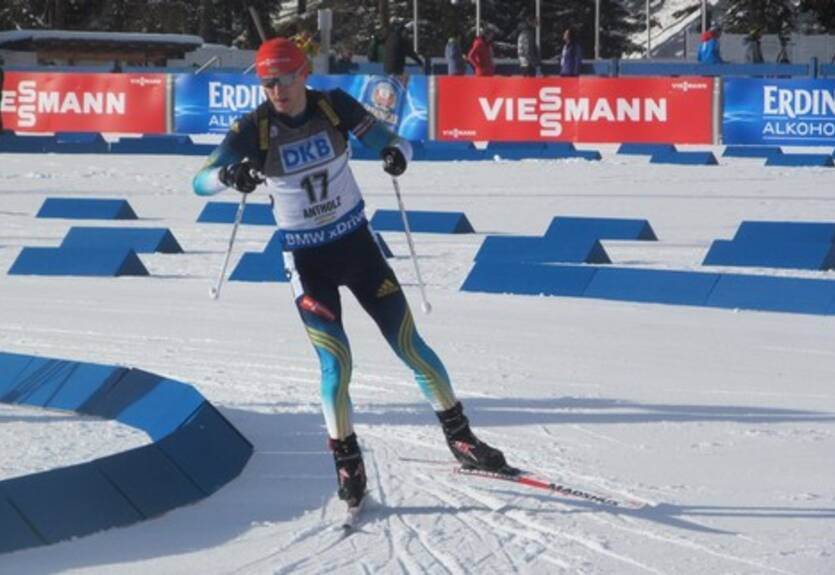 Биатлон. Пидручный: "Чувствуется, что вчера выложился на полную"