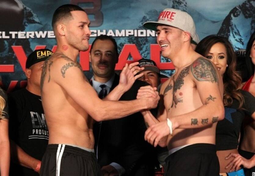 Альварадо и Риос сделали вес