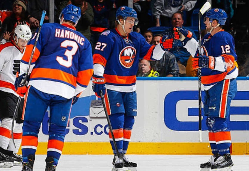 НХЛ. 7 шайб Островитян, успехи Нью-Джерси, Каролины и Коламбуса