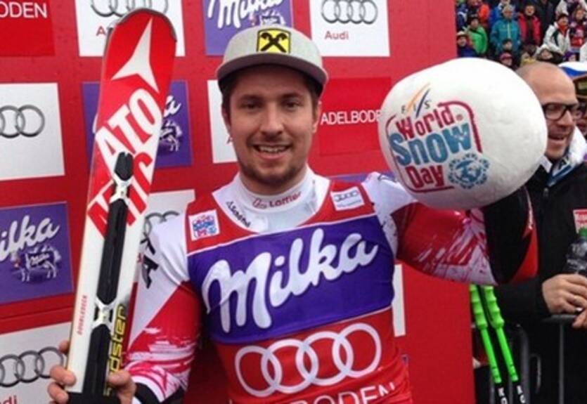 Горные лыжи. Хиршер продолжает собирать награды в гигантском слаломе