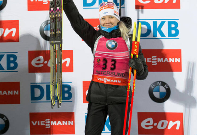 Биатлон. Макарайнен: "Ради таких побед я тренировалась все эти годы"