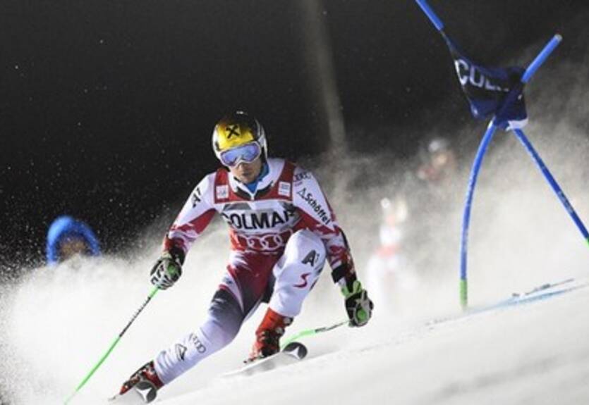 Горные лыжи. Хиршер смел соперников в гигантском слаломе