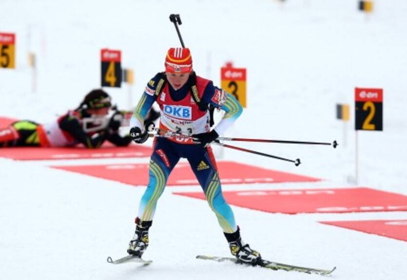 Биатлон. Валя Семеренко показала четвертую скорость в пасьюте