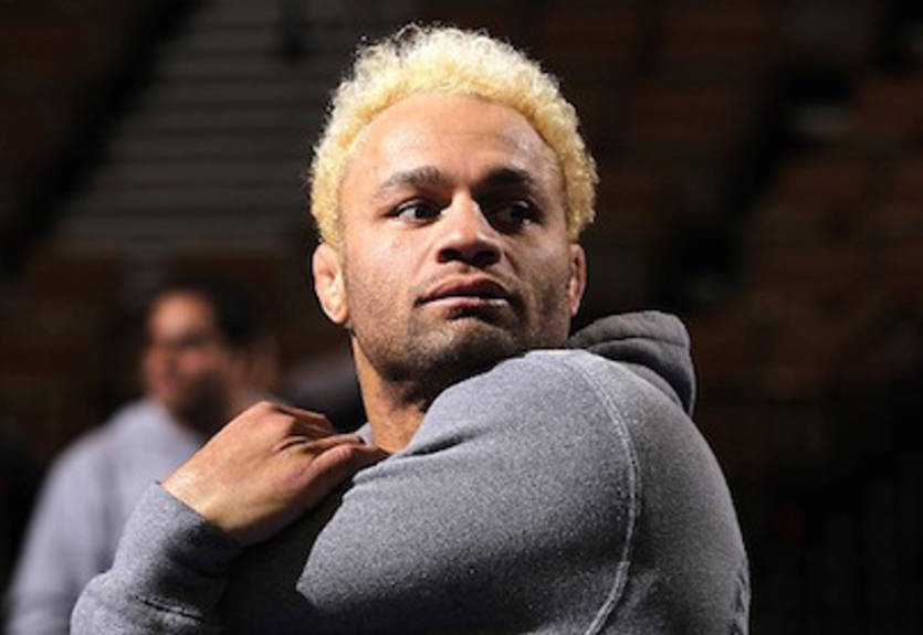 Джош Кошчек и Джейк Элленбергер на UFC 184