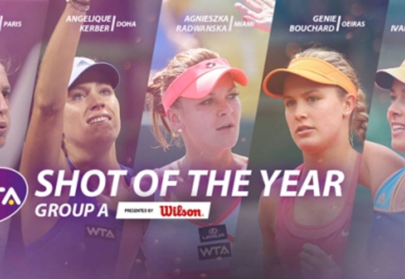 WTA предлагает выбрать "Удар года". ВИДЕО