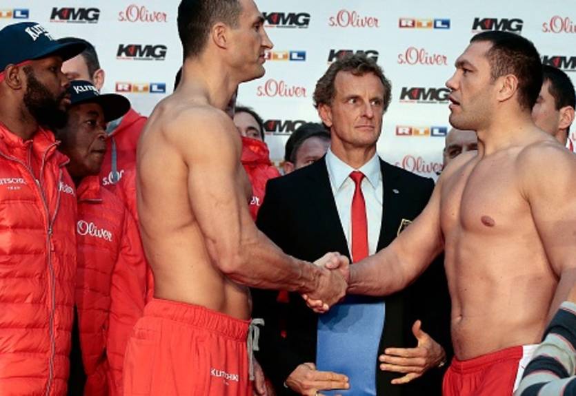 Кличко и Пулев встали на весы