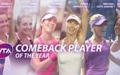 Выбираем "Возвращение года" от WTA