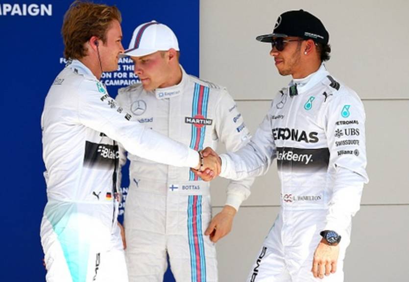 Формула-1. Росберг выиграл квалификацию Гран-при США