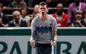 Париж (АТР). Раонич проходит Бердыха, Джокович не испытал проблем с Нисикори