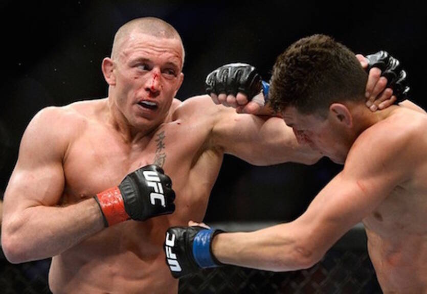 Сент-Пьер: “Ник Диаз сделал ошибку”