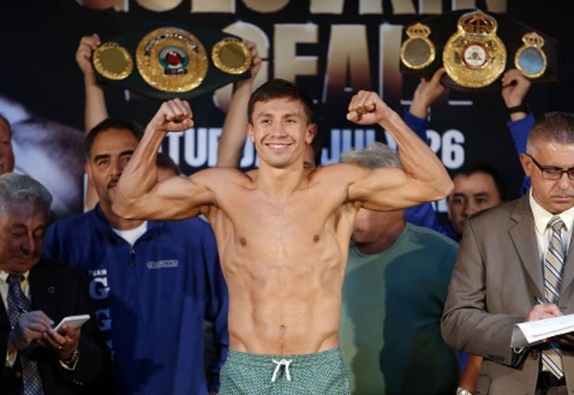 Головкин справился с весом, у Рубио проблемы