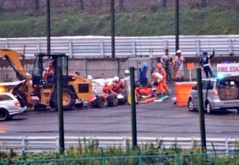 Формула-1. Бьянки доставили в госпиталь без сознания