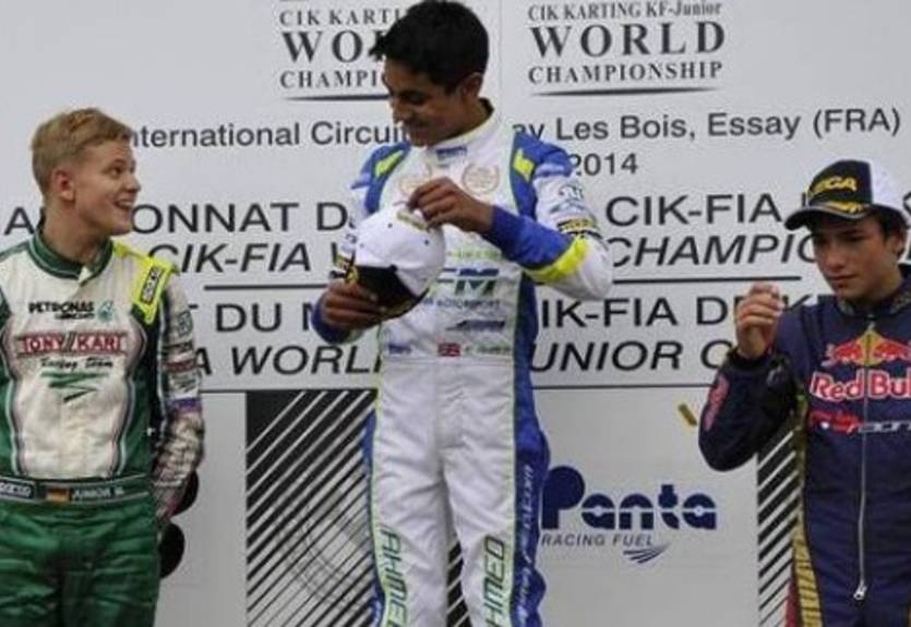 Сын Шумахера – вице-чемпион мира по картингу