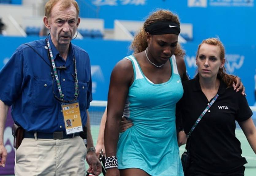 Уильямс-младшая: "Почувствовала тошноту и головокружение"