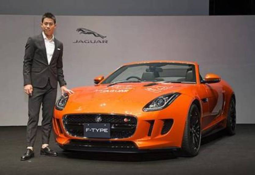 Нисикори — лицо Jaguar. ВИДЕО