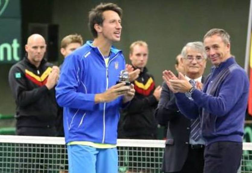 Стаховского наградили за вклад в Кубок Дэвиса