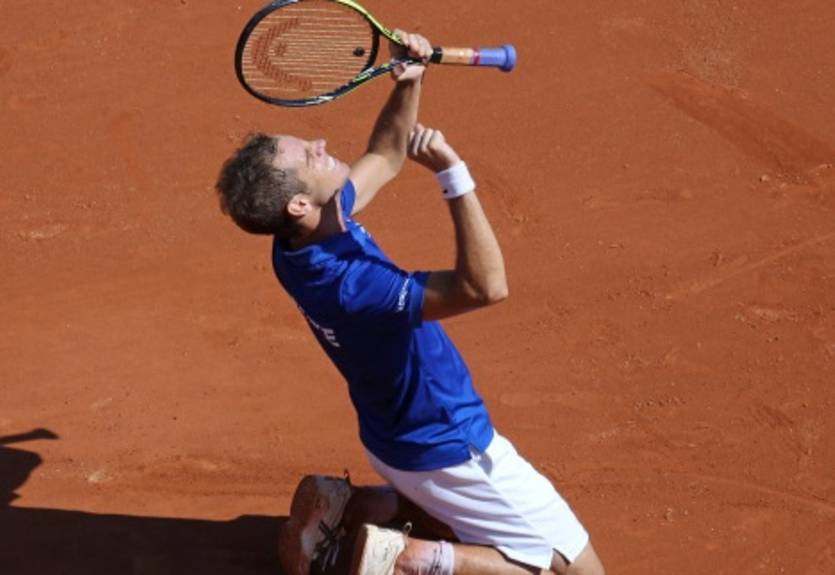 Кубок Дэвиса. Италия остается в игре, крах чехов