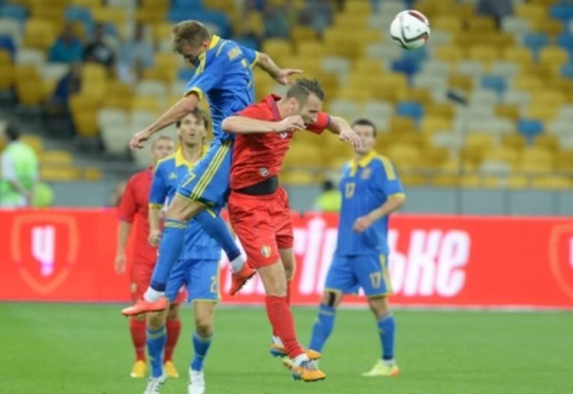 Украина минимально одолела Молдову