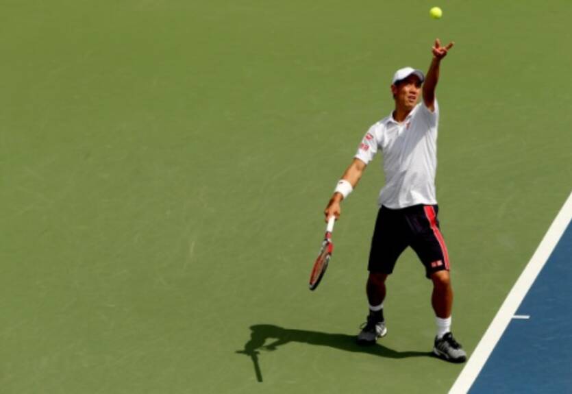 Нисикори: "Раонич обладает невероятной подачей"