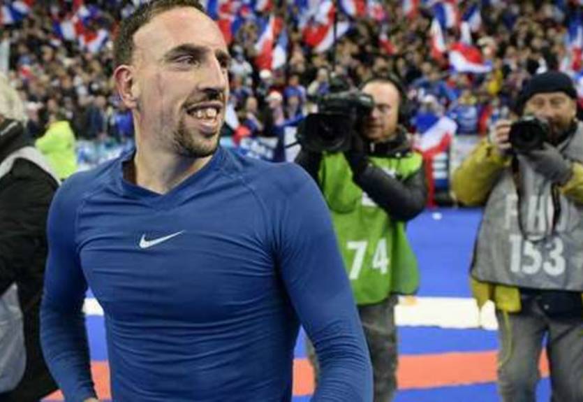 Рибери завершил карьеру в сборной Франции