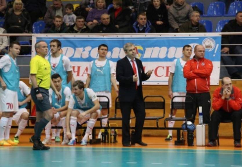 Футзал. Рывкин доволен победами над ЭРА-ПАКом