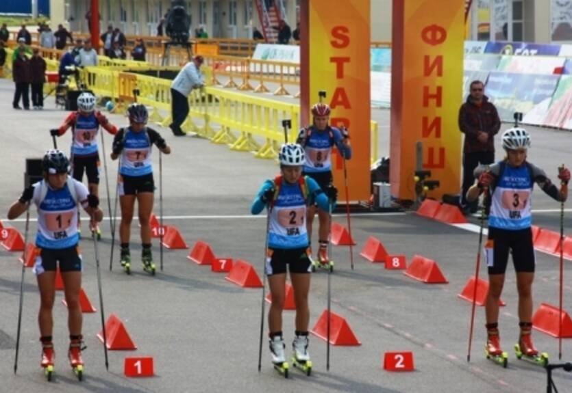 Биатлон. Валентина Семеренко побеждает в квалификации на Odlo City Biathlon