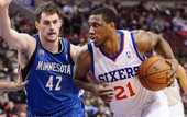 НБА. Миннесота в Филадельфии нашла замену Лаву