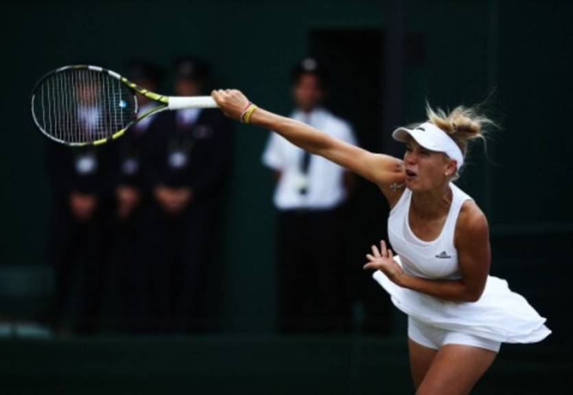 Возняцки: "Подача помогла контролировать матч"