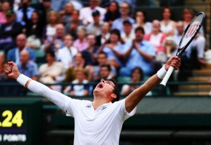 Раонич: "Раньше не удавалось успешно выступать на Уимблдоне"