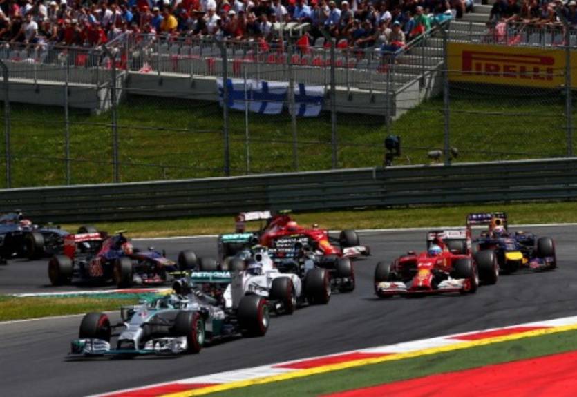 Формула-1. ГП Австрии. Росберг побеждает Хэмилтона, Боттас празднует подиум