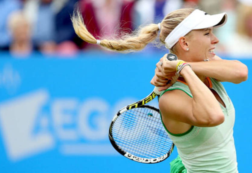 Возняцки: "Рада, что прошла дальше"