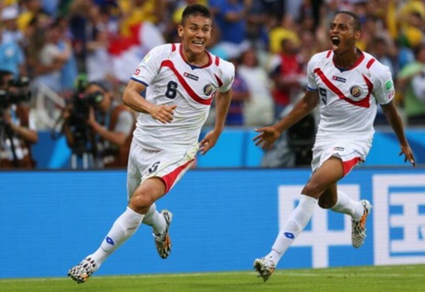 Коста-Рика сенсационно одолела Уругвай