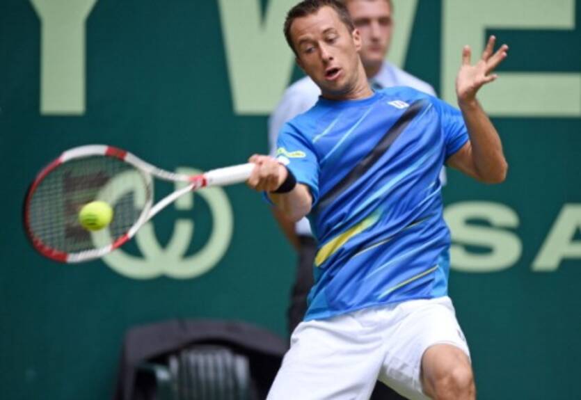 Галле (АТР). Кольшрайбер сильнее Эрбера