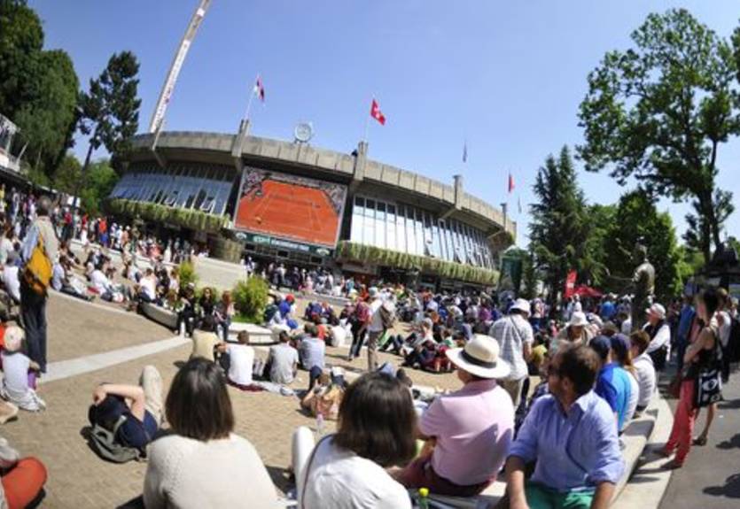 Ролан Гаррос. Программа дня