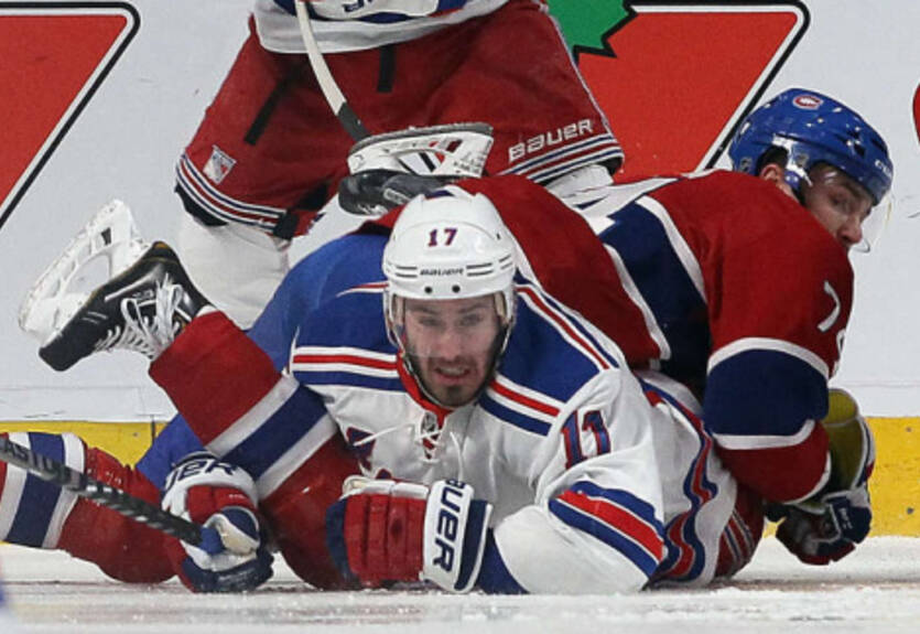 НХЛ. Защитник Рейнджеров дисквалифицирован на два матча