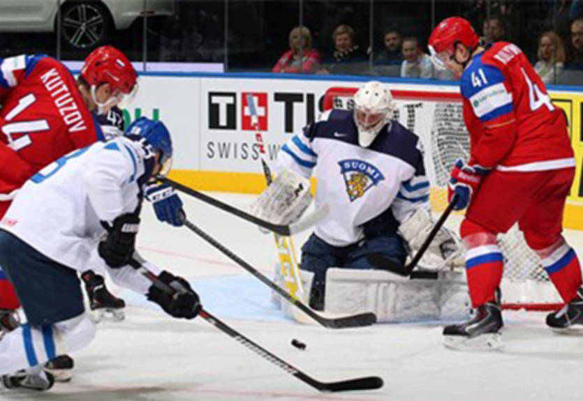 ЧМ. Финляндия уступает России