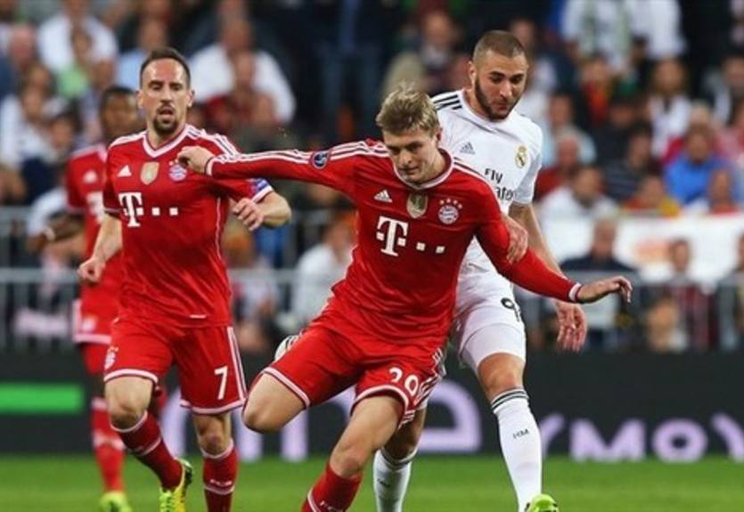 Реал минимально бьет Баварию