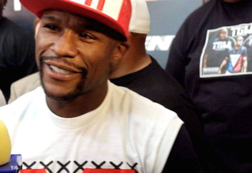 Эксклюзив. Тренировка Флойда Мейвезера. ВИДЕО