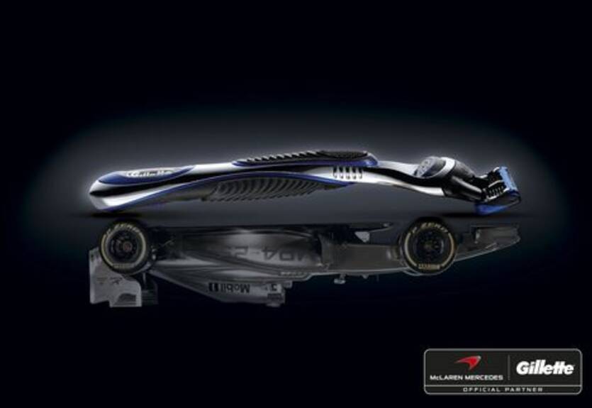 Gillette и McLaren Mercedes объявляют о партнерстве