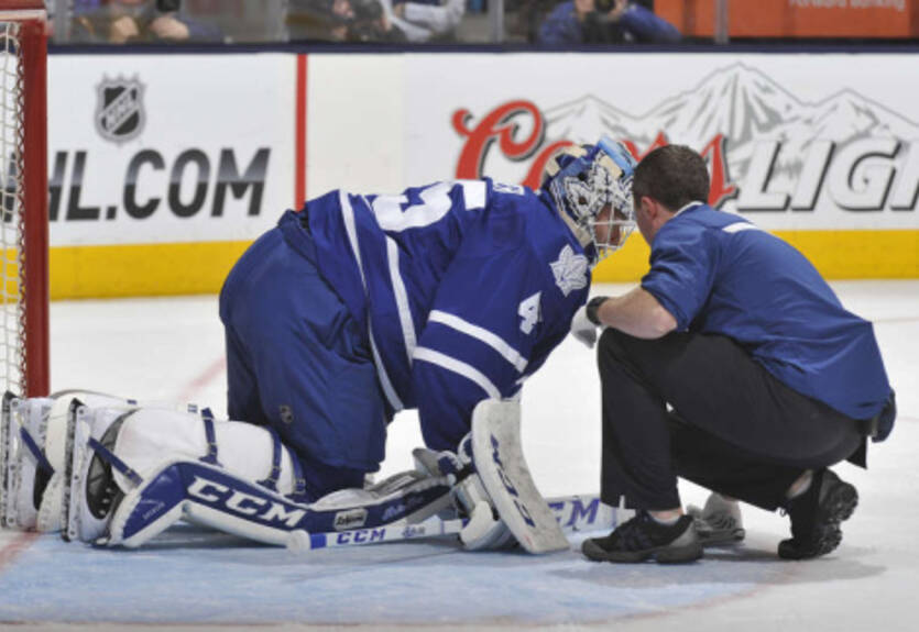 НХЛ. Торонто: Бернье пропустит три недели