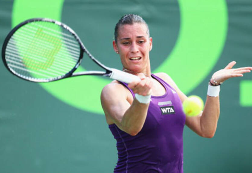 Монтеррей (WTA). Младенович и Морита побеждают, сенсационные вылеты Пеннетты и Мугурусы