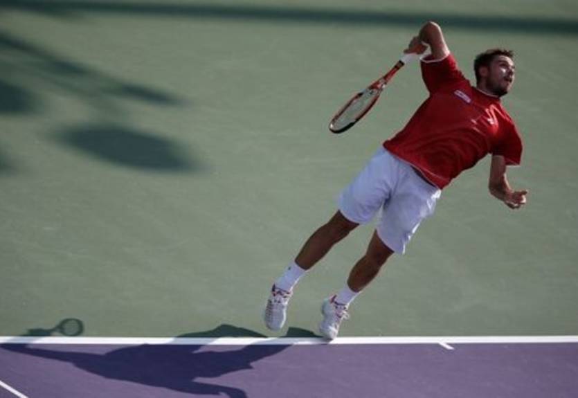 Майами (АТР). Вавринка вышел на Долгополова, уверенные победы Надаля и Бердыха