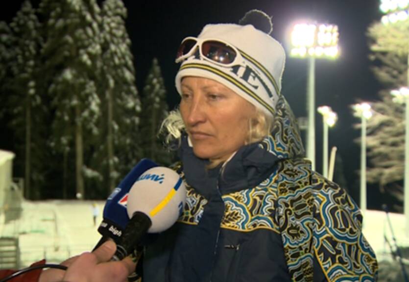 Биатлон. Белова: "Я довольна своими девчонками"