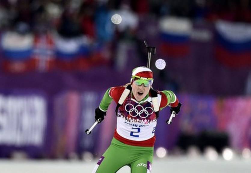 Биатлон. Домрачева: "Я бежала в свое удовольствие"